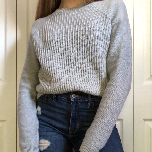 Aeropostale Sweaters - Aéropostale Gray Knit Sweater